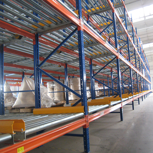 फीफो उच्च कुशल गोदाम भंडारण गुरुत्वाकर्षण फूस प्रवाह रैक रोलर रैक/फूस प्रवाह चालाकी - Product Image 3