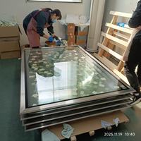 Ventanas Modernas de Aluminio con Doble Acristalamiento Aislante, Insonorizadas, con Certificación NFRC, Antirrobo y Eficiencia Energética