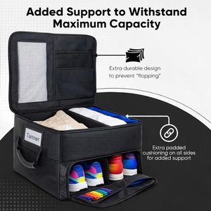 Bolsa de Almacenamiento de Golf de Primera Calidad, Única, para Pelotas, Gorras, Ropa, Guantes y Accesorios, para Hombres y Mujeres - Product Image 2