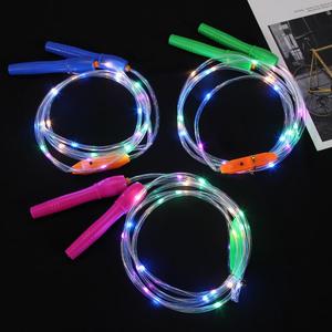 เชือกกระโดดเรืองแสง LED สีสุ่ม สำหรับเด็ก เชือกกระโดดเรืองแสงเดี่ยว - Product Image 2