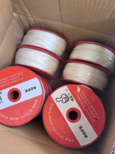 Cuerda de Arranque <span class=keywords><strong>Taifu</strong></span> de 3.5mm x 100m para Motosierras y Desbrozadoras Stihl, Husqvarna, Echo - Cordón de Arranque 0000-930-2202 - Hilo de Poliéster - Product Image 1