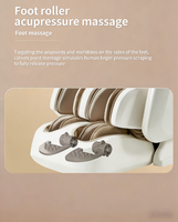 Fauteuil de massage chauffant en fibre de carbone, thérapie des tissus profonds, soulage les douleurs dorsales, appareil de soins de santé à domicile