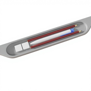 Set Tavolo e Sedia <span class=keywords><strong>Darwin</strong></span> di Alta Qualità per Uso Commerciale, Tavolo da Studio Regolabile in Altezza per Studenti e Bambini, Struttura in Metallo - Product Image 6