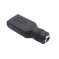 Convertidor USB a DC Hembra, 5V/12V DC5.5X2.1mm, Cable Adaptador con Conector F para Computadora Portátil, PC, Conector de Alimentación USB