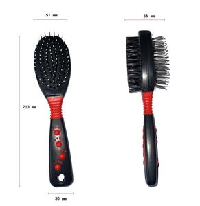 Agarre antideslizante, abrigo de perro mediano de doble cara, tipo eliminación de polvo de pelo suelto, masaje de Mascotas, Animales, caniche, cepillo de razas - Product Image 2