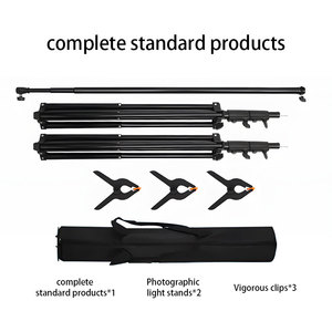 KAZHI Photography Studio Video sfondo tessuto con schermo verde supporto fotografico di atterraggio Mobile regolabile supporto foto puntelli kit - Product Image 3