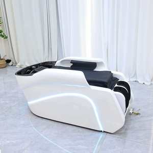 Sillón Profesional Moderno para Lavado de Cabello con Vaporizador, para Spa y Salón, Terapia de Spa Capilar, Cama de Masaje Chino Tailandés para Lavado de Cabello y Champú - Product Image 2