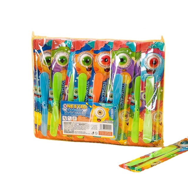 Eyeball Gummy Candy with Flying Toy