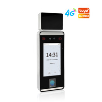 Sistema de control de acceso de Palma de huella digital multifuncional y software 4G Tuya Sistema de control de acceso de puerta de desbloqueo Reconocimiento facial