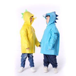 Veste de pluie imperméable en PVC pour filles, motif dessin animé mignon, idéale pour les excursions – Collection <span class=keywords><strong>2023</strong></span> en vogue - Product Image 2
