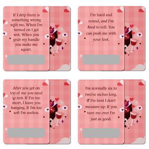 Jeux de cartes de rencontre créatifs Couples Cartes à gratter pour adultes Interactions papier amusantes pour les familles - Product Image 2