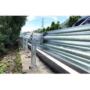 Barriera di Sicurezza Stradale Zincata a Caldo di Alta Qualità, Prezzo Competitivo, Materiali per Costruzioni Stradali - Product Image 2
