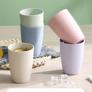 Caffè in ceramica personalizzabile e tazza da tè paglia di grano riutilizzabile per la festa di casa campeggio Picnic-per i bambini - Product Image 4
