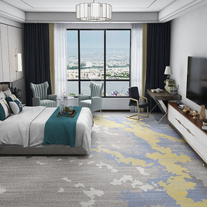 Alfombra de Nylon Axminster, Cómoda, Duradera, Antimanchas, Antideslizante, Antibacteriana, Hecha a Máquina para Hogar y Salas de Conferencias - Product Image 4