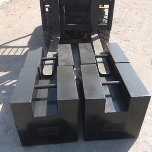 20kg 50kg 100kg 500kg 1000kg <span class=keywords><strong>poids</strong></span> d'étalonnage en fonte empilable pour grue - Product Image 4