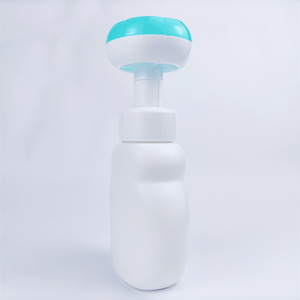 Pompe à mousse en forme de fleur Kinpack 150ML 200ML avec gel douche ou nettoyage du visage pour les soins de la peau en bouteille PE et lavage des mains pour les enfants - Product Image 2