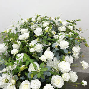 DKB ดอกไม้วิ่งประดิษฐ์พร้อมไฟ LED สำหรับตกแต่งงานแต่งงานงานออกแบบได้ตามต้องการจากโรงงาน - Product Image 3