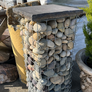 Wholesales Galvanized/Galfan Welded <strong>Gabion</strong> Cage Retaining Wall Stone <strong>Gabion</strong> <strong>Mesh</strong> Garden Fence Rocks Filled Box for Garden - Product Image 6
