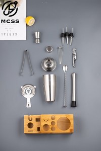 Promoção Descartáveis Bar Acessórios Rust-Resistant Copos de metal com tampas e canudos Ferramentas de mola para barras - Product Image 4