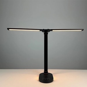Double Head LED Desk Lamp,Dual Swing-arm Table Lamp for Home Office,5 Color Modes and 5 Dimmable,Modern Eye-Caring Piano Lamp - Product Image 5