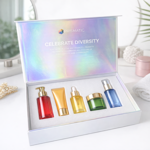 Caja de Embalaje Cosmético Personalizada de Lujo, Caja Rígida para Colección de Cuidado de la Piel de Edición Limitada, Acabado Láser, Logotipo Personalizado, Directo de Fábrica - Product Image 5