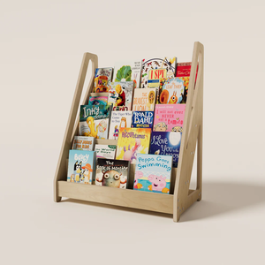 <span class=keywords><strong>Libreria</strong></span> <span class=keywords><strong>Montessori</strong></span> a 5 Ripiani dal Design Moderno per Bambini, Scaffale in <span class=keywords><strong>Legno</strong></span> per Libri, Organizer per Scuola, Soggiorno, Cucina e Camera da Letto - Product Image 2