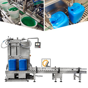 Emballage liquide automatique MTW pesant l'huile de voiture à moteur 20 <span class=keywords><strong>litres</strong></span> machine de remplissage - Product Image 1