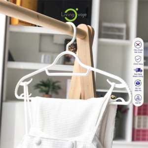 Organizador de Ropa Multifuncional Tipo Gancho de Plástico PP Ecológico y Duradero SB4123, de Una Sola Capa, Ahorra Espacio, para Bolsas - Product Image 6