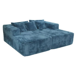 Canapé d'angle moderne pour salon en gros avec lit-canapé en <span class=keywords><strong>mousse</strong></span> compressée - Product Image 3