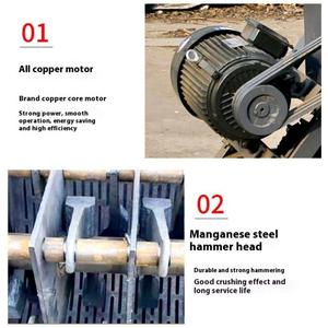 Bestselling Efficient and Movable Small <b>Sand</b> Crusher Coal <b>Block</b> Crusher Red Brick Crusher - Product Image 4