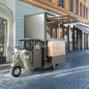 รถเข็นอาหารริมถนนสำหรับร้านอาหารรถสามล้อไฟฟ้าอุปกรณ์ครบครันบาร์จัดงานแต่งงาน - Product Image 5