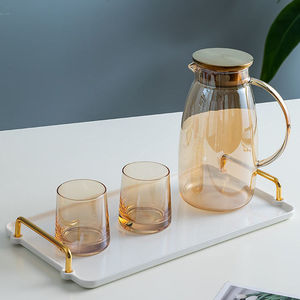 Nordic <strong>Rectangular</strong> Light Luxury Tray <strong>Plastic</strong> Jewelry Coffee Cup Ceramic Delicate Tray for Business Gifts - Product Image 5