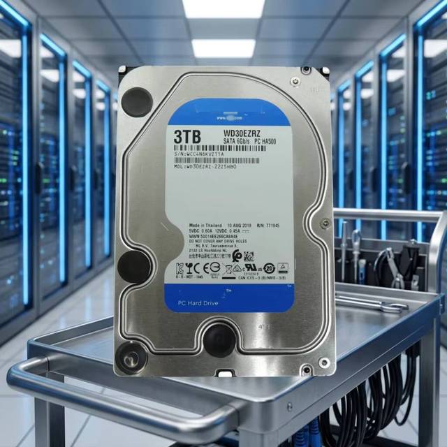 WD30EZRZ 3TB SATA 6Gb/s 5400RPM 64MB Cache 3.5inch CMR Internal Desktop HDD Hard Disk Drive Blue for PC Storage
