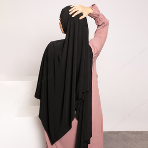 Muslim Headscarf Shawl Dual Use Breathable <strong>Hijab</strong> Long Headscarf For Muslim Elegant Women Traditional Eid <strong>Hijab</strong> - Product Image 4
