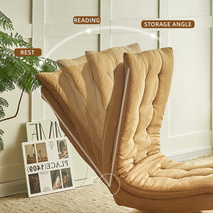 <span class=keywords><strong>Sillón</strong></span> <span class=keywords><strong>Reclinable</strong></span> Individual Moon, Plegable, de Tela Ecológica, para Adultos, para Dormir, para Sala de Estar, Dormitorio, Comedor, Salón - Product Image 3