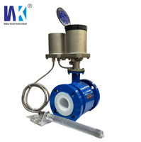 Compteur d'eau numérique personnalisable 3,6 V DN50 2 pouces IP68 magnétique avec précision de +/-1 % en acier au carbone, support OEM