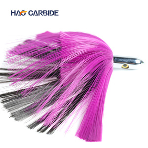 Leurre de pêche à la traîne Bullet Head Ilander avec jupes en nylon pour la pêche au gros gibier et aux poulpes - Product Image 6