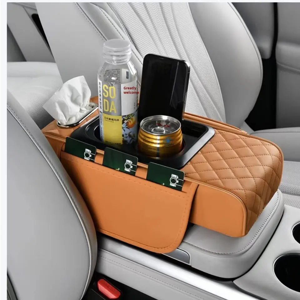 Howdcheng Z4P 4-in-1 Multi-function Universal Car Armrest Storage Box HCDZ-2504-RTS | Car Interior O