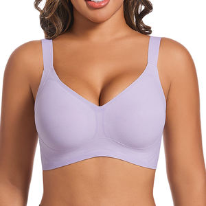 Sujetador Minimizador Personalizado, Sexy, con Relleno, Sin Varillas, Delgado, Suave, con Soporte, Anti-Caída, para Mujeres con Busto Grande - Product Image 5