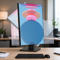 PC tout-en-un 24 pouces, écran IPS, caméra rotative intégrée, Win11, RAM DDR3, SSD+HDD, ordinateur de bureau professionnel, appel d'offres gouvernemental