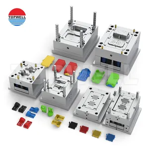 P20 Die Mold Makers' Household Plastic Injection Mold Hot Runner Design with Cold Runner Feature