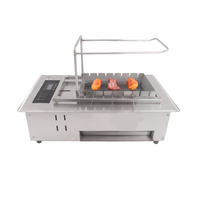 AOBL Machine à Barbecue Rotative Automatique Multifonctionnelle Kebab & Yakitori Équipement de Barbecue Rotatif Condition Nouveau