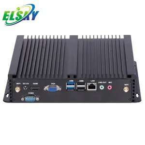 ELSKY mini pc IPC6000 linux X86 Ubuntu OS Portable motherboard pc with 8th gen Quad Core 1.8GHz i5-8250U/8650U Motherboard