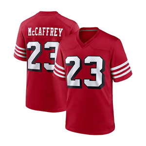 Nueva Colección San 49 Rivalries # Leal # 13 Purdy # 23 McCaffrey # 54 Camisetas de Fútbol Americano Cosidas <span class=keywords><strong>Warner</strong></span> de Primera Calidad - Product Image 5