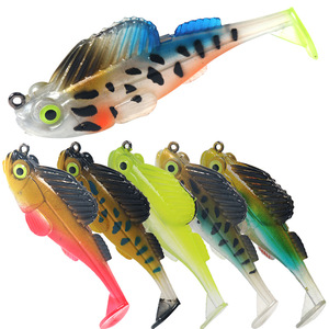 Señuelo de pesca de silicona Soft Bait Mudskipper de 7 cm y 12 g para peces de agua dulce - Product Image 1
