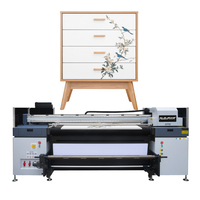 MOOTOOM Roll-Flach bett drucker I3200 Großformat iger UV-Flachbett-Hybrid band drucker 1,8 m UV-Multifunktional