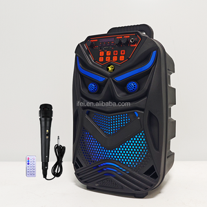 8 Inch Loa Nhà Máy Bán Hàng Trực Tiếp Xách Tay Nhỏ TWS Stereo Loa Với Có Dây Microphone Điều Khiển Từ Xa IFeiGift-805 - Product Image 1