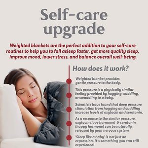 <span class=keywords><strong>Couverture</strong></span> lestée en molleton de vison gris double face et Sherpa Sherpa blanc - Product Image 6