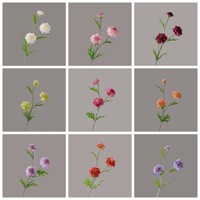 Fleurs artificielles en soie de Cordyceps à longue tige, haute simulation, à bractée unique, pour la décoration de mariages et de la maison (vente en gros)