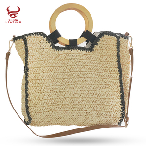 <span class=keywords><strong>Amazon</strong></span> de 2020 verano straddle bolso de mano bolso de paja grande <span class=keywords><strong>bolsa</strong></span> tejida - Product Image 1
